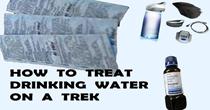 How To Treat Drinking Water On A Trek