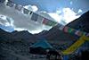 camp at monkormo with stok kangri in background
