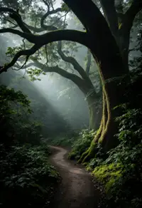 Dense Jungle and Deep Forest Trails