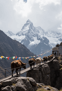 Trekking in Nepal Himalayas