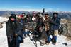 team himalayan high on kedarkantha peak