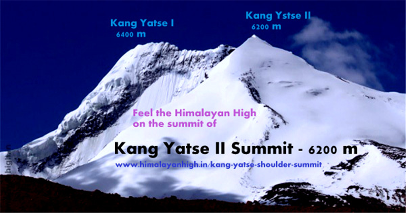  Kang Yatse 1 And 2 Climbing Expedition introduction 