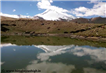 day5 photo - markha valley trek reflection of kang yatse in a lake towards nimaling