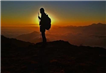 day3 photo - sandakphu phalut trek day4 sandakphu sunset silhoute