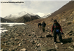 day4 photo - kang yatse 1 climbing expedition heading back to stok village from monkormo